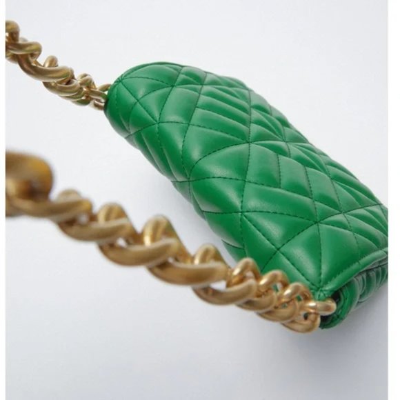 Zara Bags Zara Quilted Midi Shoulder Bag Poshmark